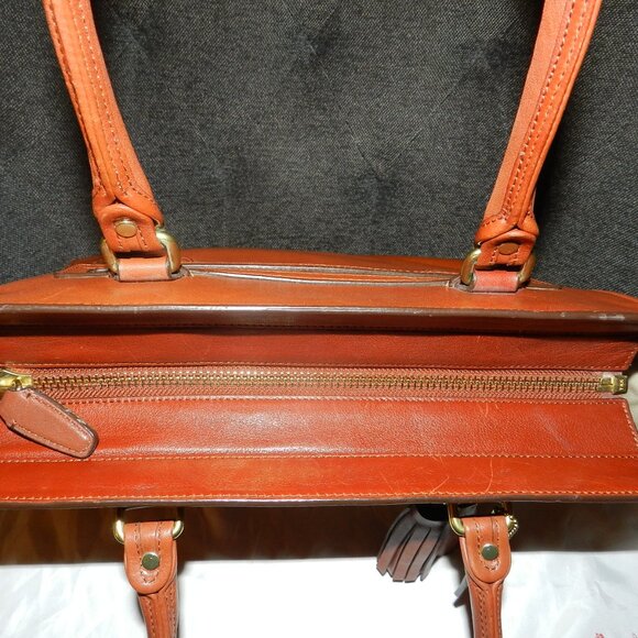 Coach Legacy Candace Carryall Leather Satchel Handbag Brown Tote 19890 - Picture 12 of 16